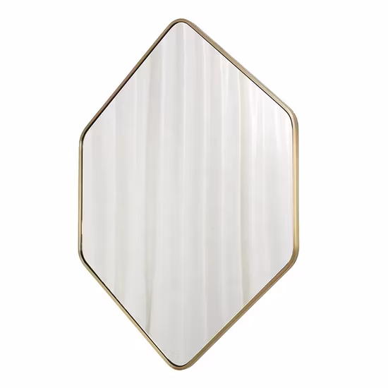 Wholesale Metal Framed Irregular Hanging Wall Mirror