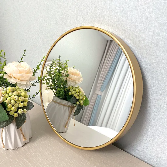 Wholesale Metal Framed Irregular Hanging Wall Mirror