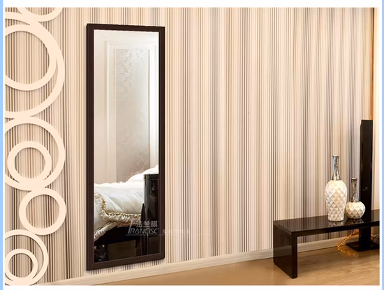 Top Sales Plastic Changing Mirror Full Body Floor Mirror Bedroom Clothing Store